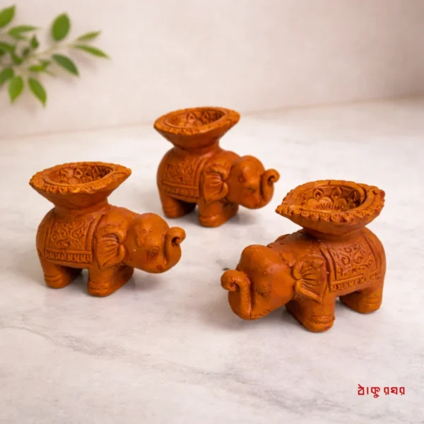 Terracotta Pradeep (Elephant Design)