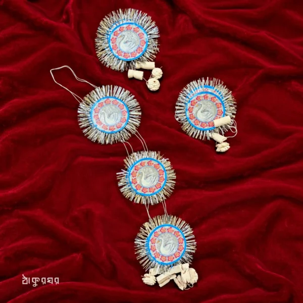 Chandmala (Saraswati Puja, Random Design, Small, 1 Piece)